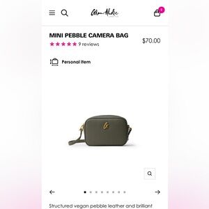 Glamaholic mini camera bag